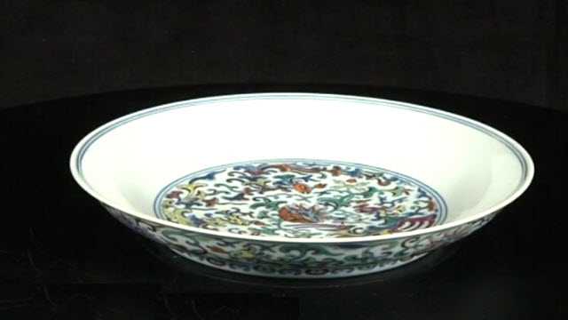斗彩盤(pán)