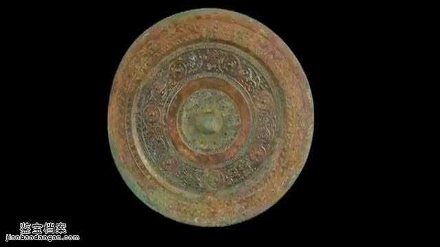 西漢七乳神獸銅鏡