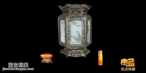 齊白石刻章及玻璃燈籠畫