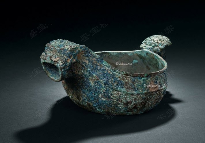 春秋晚期到戰(zhàn)國早期蟠虺紋匜